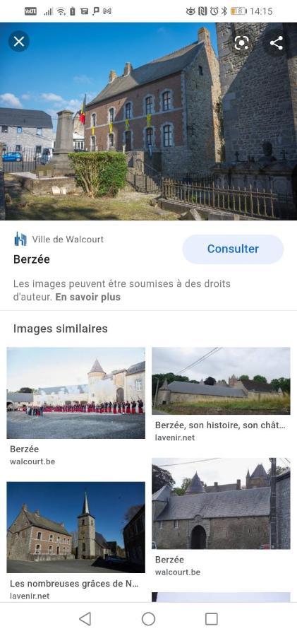 Maison D'Hote Les Notes Endormie Chambre Secrete Berzee Ngoại thất bức ảnh